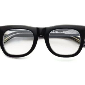 Caddis - D28 - Black - +2.00 Blue Light Readers